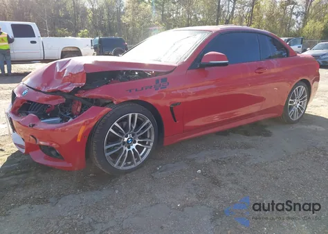 2017 BMW 430I from USA, damaged, VIN WBA4U7C32H5H20340